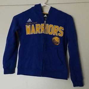 Boy's Golden state warriors jacket size small 8
